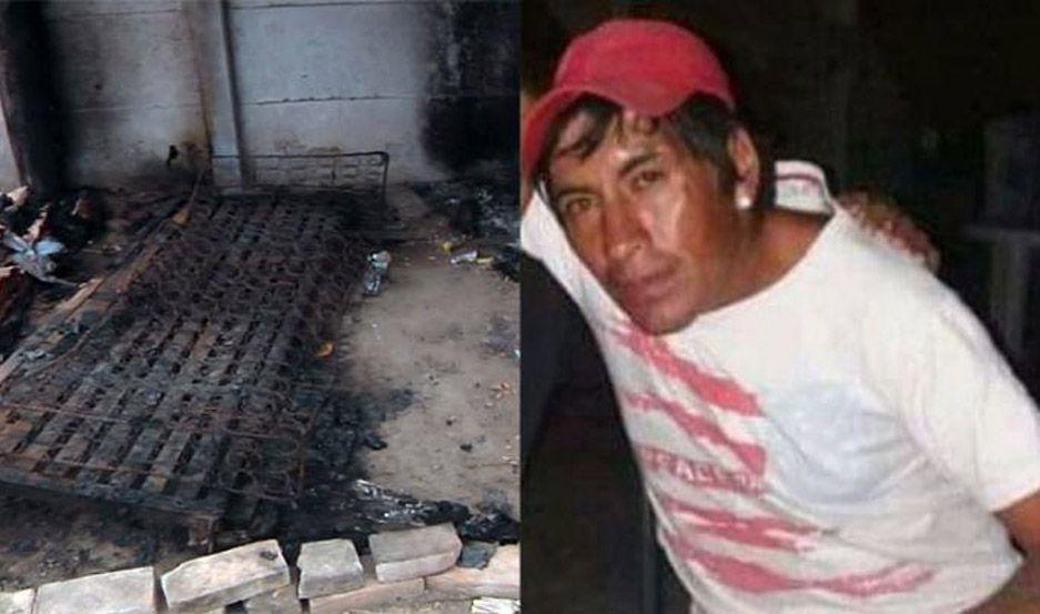 Murioacute calcinado y su hermano cree que lo asesinaron
