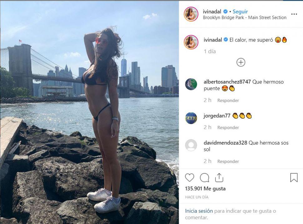 Infartante- Ivana Nadal se sacoacute todo en Nueva York