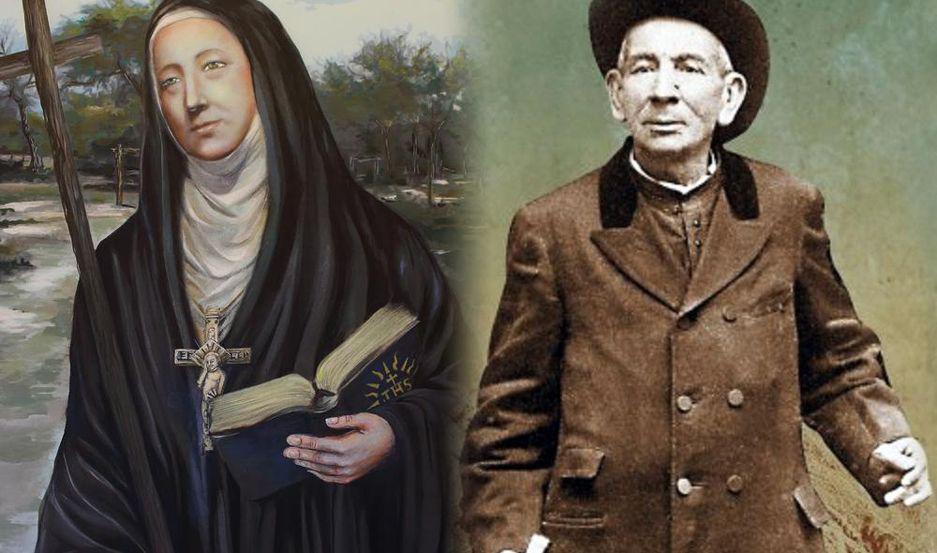 Las imaacutegenes de Mama Antula y el Cura Brochero recorren templos de la Dioacutecesis