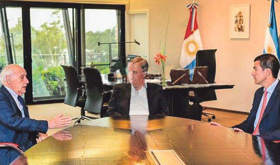 Schiaretti recibioacute a Lavagna y Urtubey