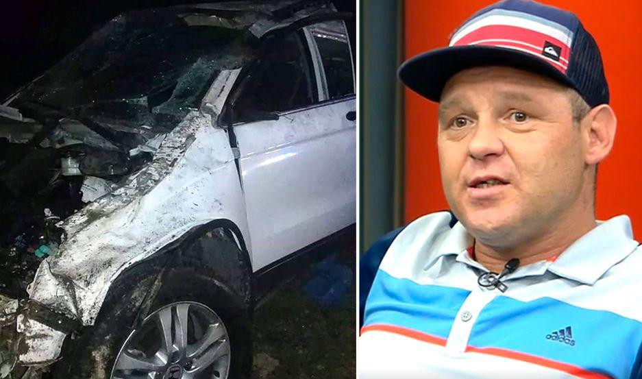 El Pepo volcoacute con su camioneta- dos de sus acompantildeantes fallecieron