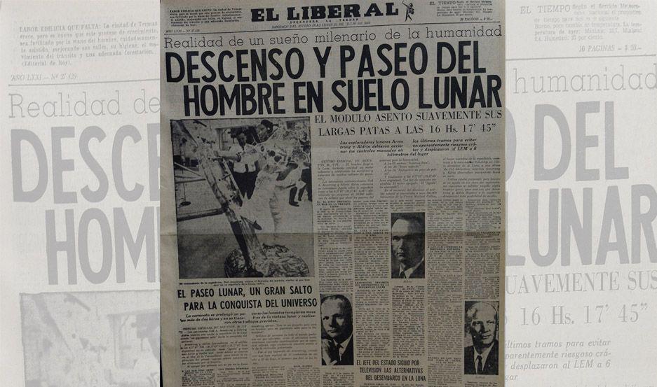 Cuando la sirena de EL LIBERAL anuncioacute en Santiago la llegada del hombre a la Luna