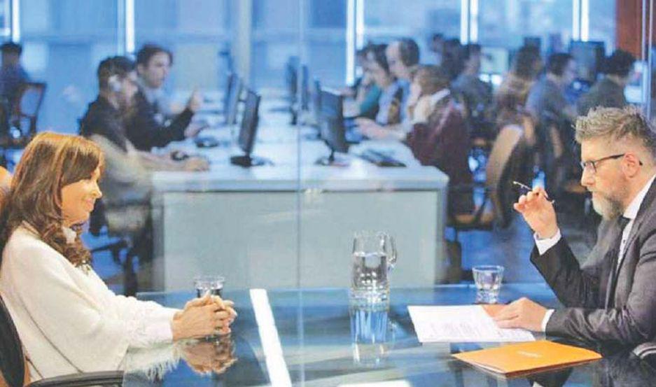 Cristina tuvo que pedir disculpas puacuteblicas al periodista Novaresio