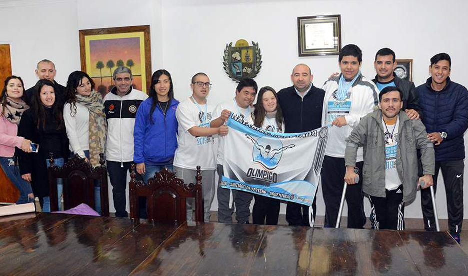 Oliacutempico agradecioacute el apoyo de Mirolo a la natacioacuten adaptada