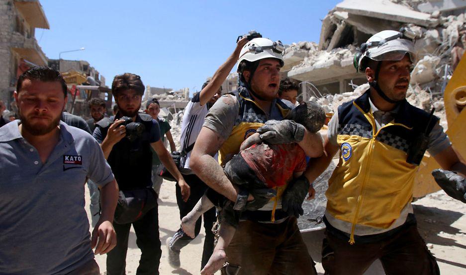 Crece el nuacutemero de muertos por bombardeos rusos en Siria
