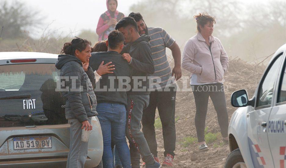 Escenas de profundo dolor en el lugar