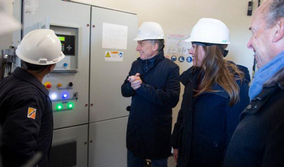 Macri se mostroacute con duentildeo de firma responsable del apagoacuten