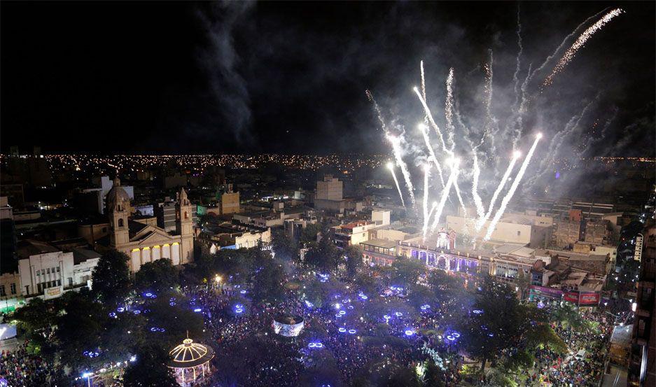 Las mejores fotos del show de fuegos artificiales