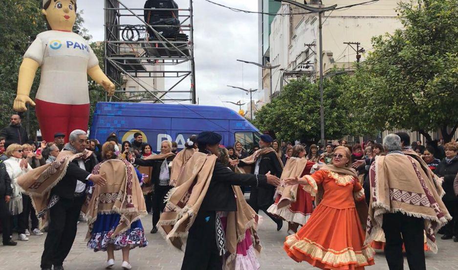 PAMI dijo presente en la Accioacuten Teatral Urbana