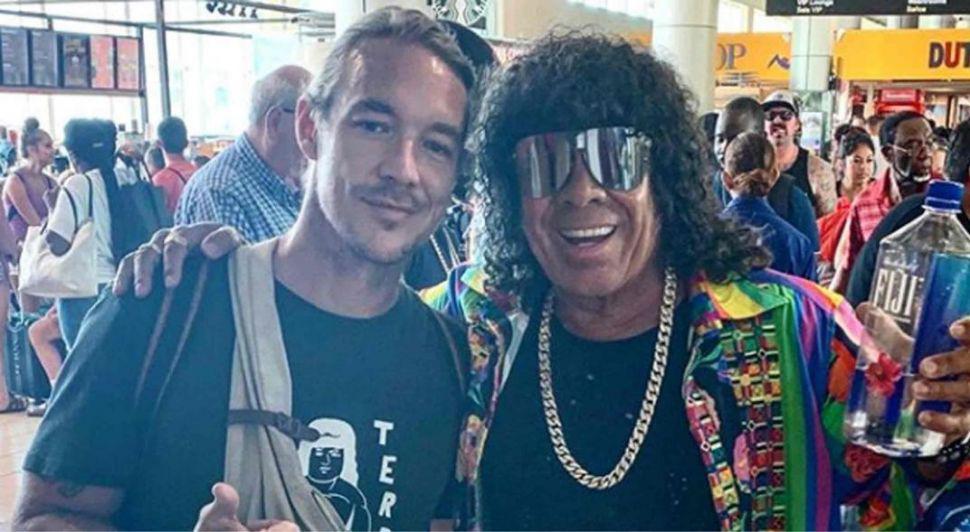 La insoacutelita historia de la foto de Diplo y la Mona Jimenez