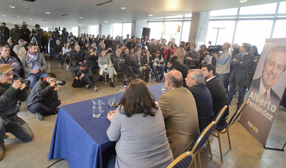 Alberto Fernaacutendez pidioacute el apoyo de votantes de Cambiemos
