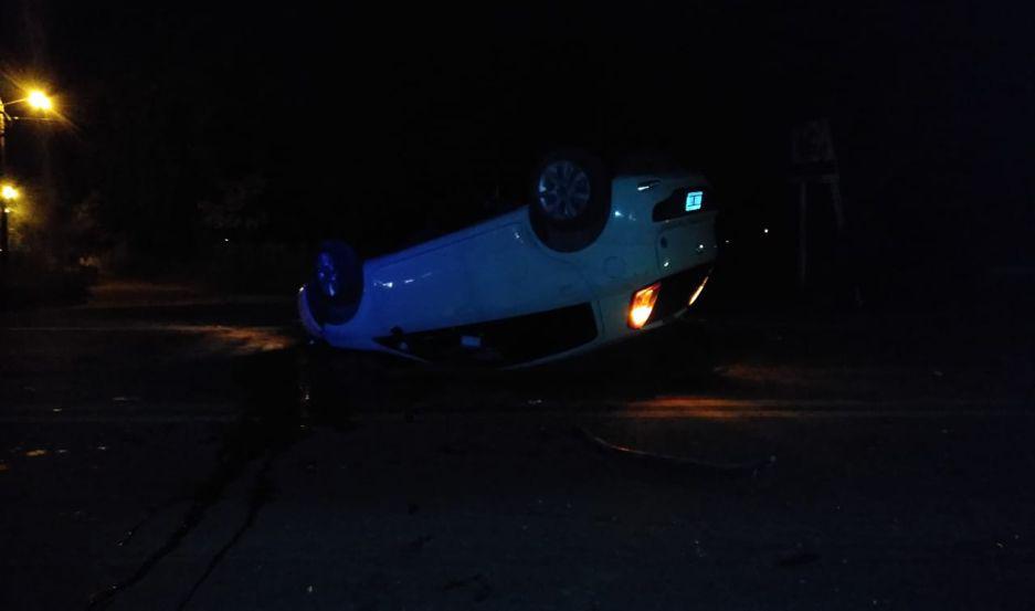 Tucumano que viajaba con amigos volcoacute en la Ruta 34