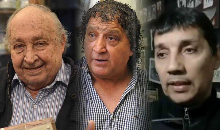 Tres glorias ferroviarias palpitaron el estreno de hoy