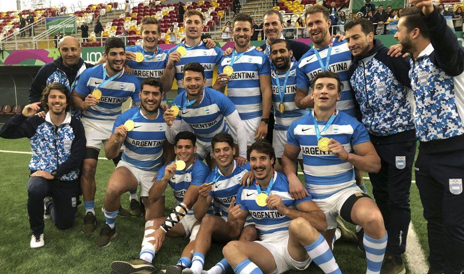 Los Pumas 7 ganaron el oro en los Juegos Panamericanos