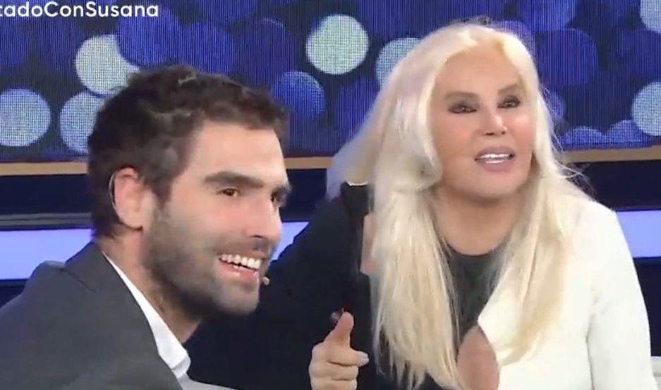 VIDEO Susana se divirtioacute imitando a Diosito de El Marginal