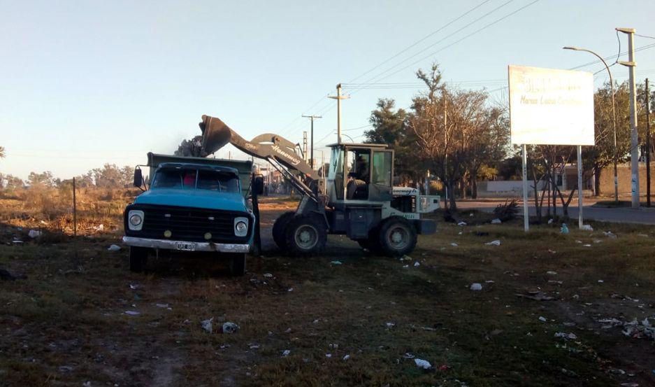 La comuna bandentildea ejecutoacute operativos de higiene en toda la ciudad el fin de semana