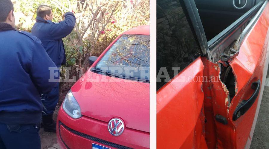 Rompieron puerta de auto y se llevaron costosa caacutemara