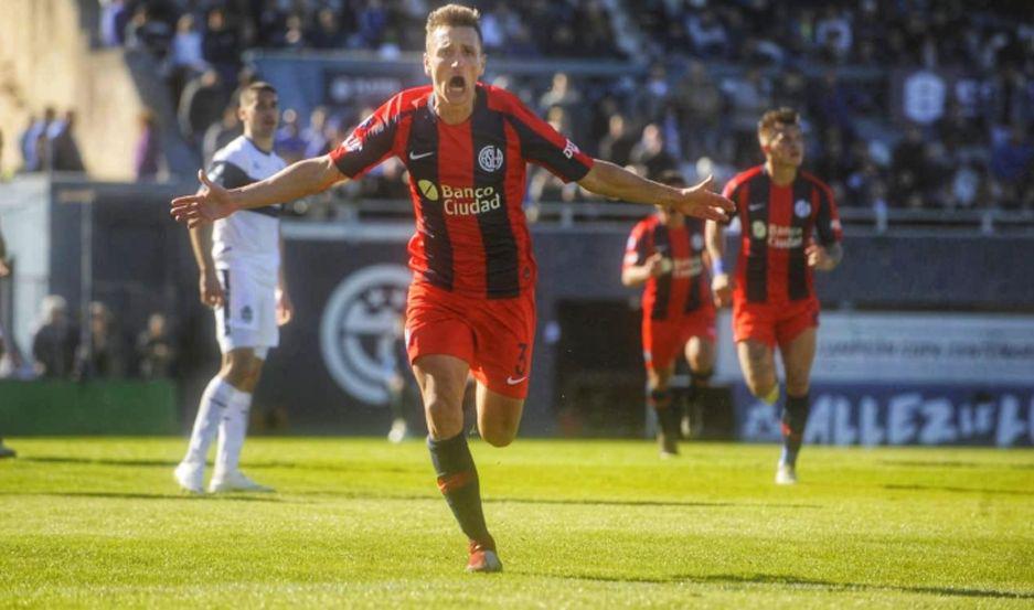 Bruno Pittón estampó el 1-0 de San Lorenzo