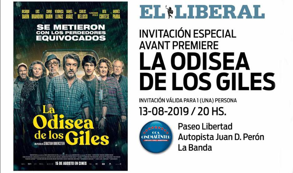 EL LIBERAL Cinemacenter y Warner Bros Pictures te llevan a la Avant Premiere de La Odisea de los Giles