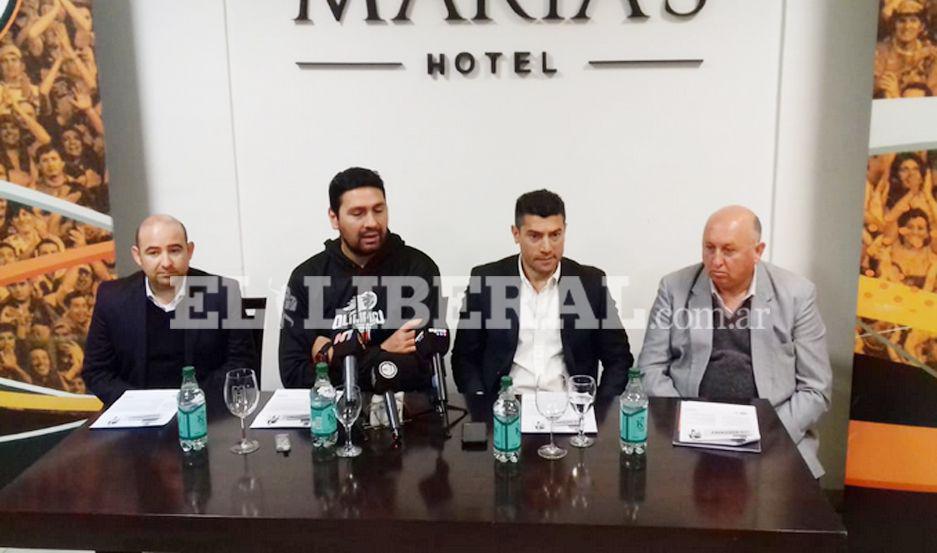 La presentación fue realizada mediante una conferencia de prensa realizada en La Banda