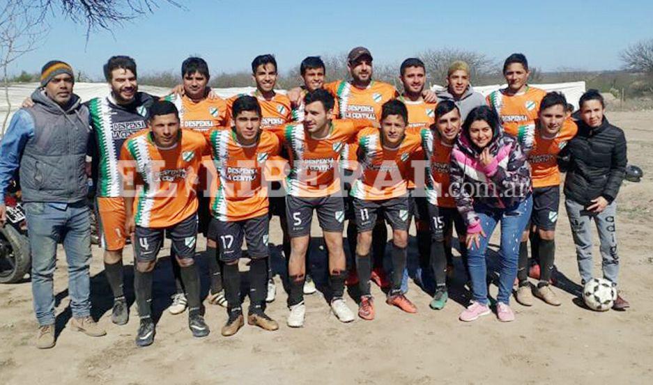 El equipo de Banda Verde es uno de los animadores del torneo