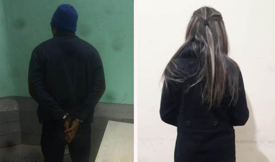 Friacuteas- detienen a una pareja que amenazoacute a un hombre con un cuchillo y le roboacute el celular