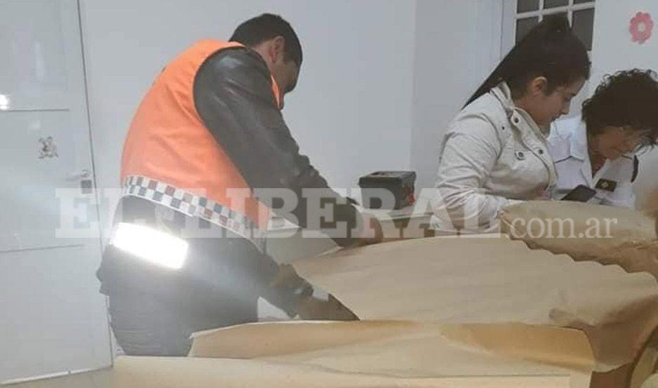 La policía allanó el CIC de Añatuya