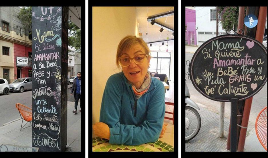 VIDEO  Se viralizoacute en Santiago una singular iniciativa por la Semana de la Lactancia Materna