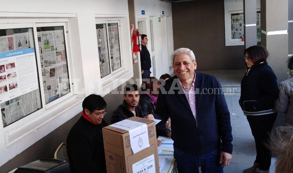 Neder votoacute y destacoacute la amplia participacioacuten en los comicios