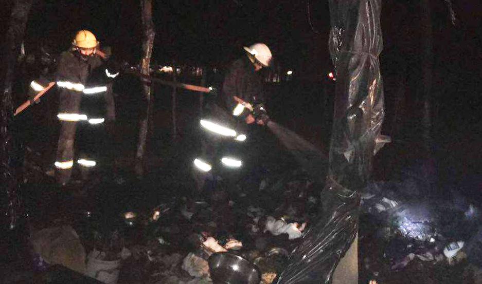 Se incendioacute un rancho y  su duentildea sufrioacute quemaduras en el 90-en-porciento- del cuerpo