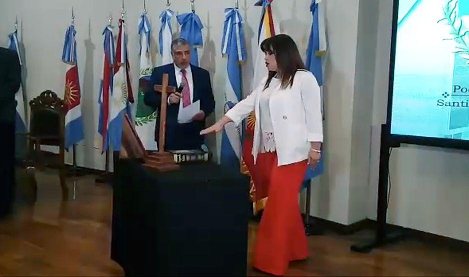 Asumioacute Ana Rosa Rodriacuteguez como vocal en el Superior Tribunal