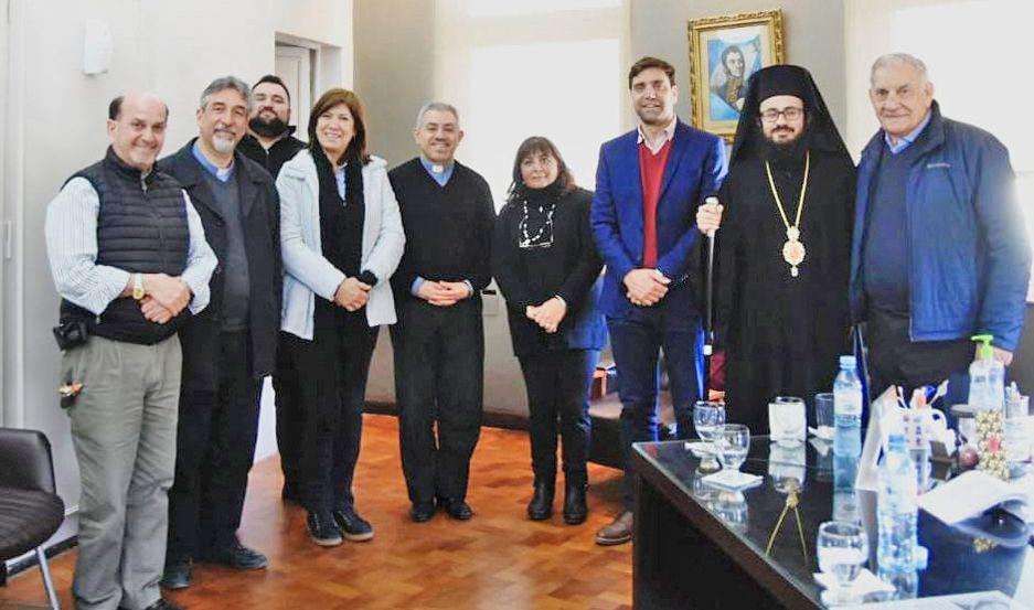 Mukdise recibioacute el arzobispo de la Iglesia Catoacutelica Ortodoxa