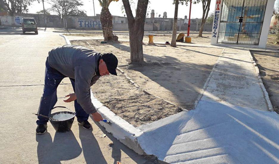 La Municipalidad termense trabaja en espacios puacuteblicos