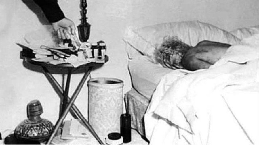 Se revelaron imaacutegenes de Marilyn Monroe despueacutes de su fallecimiento