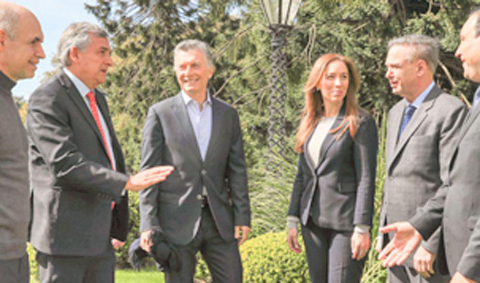 Macri almorzoacute con los mandatarios de Juntos por el Cambio en la quinta de Olivos