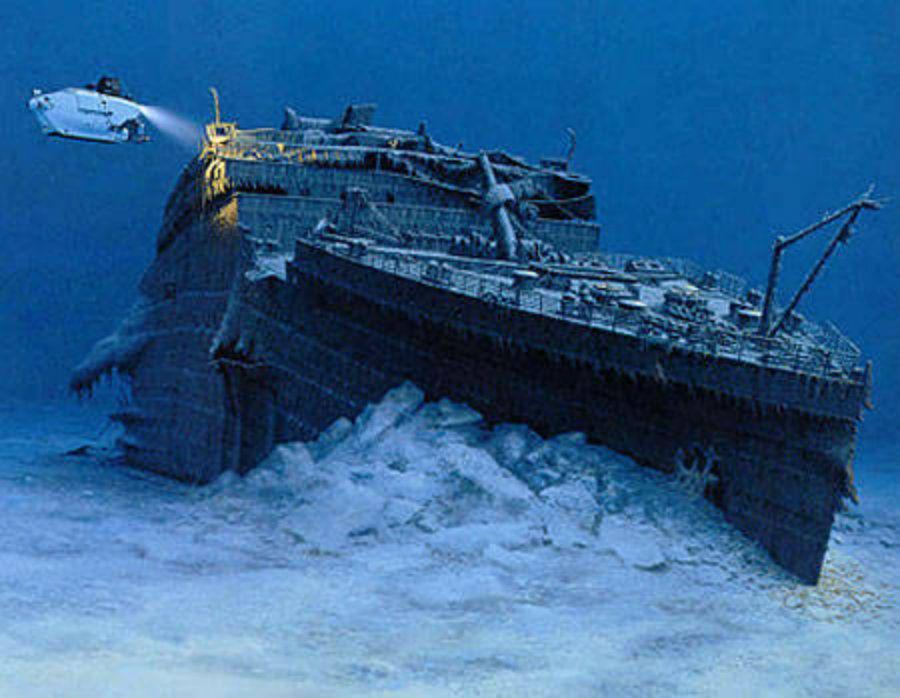 Nuevas imaacutegenes del Titanic