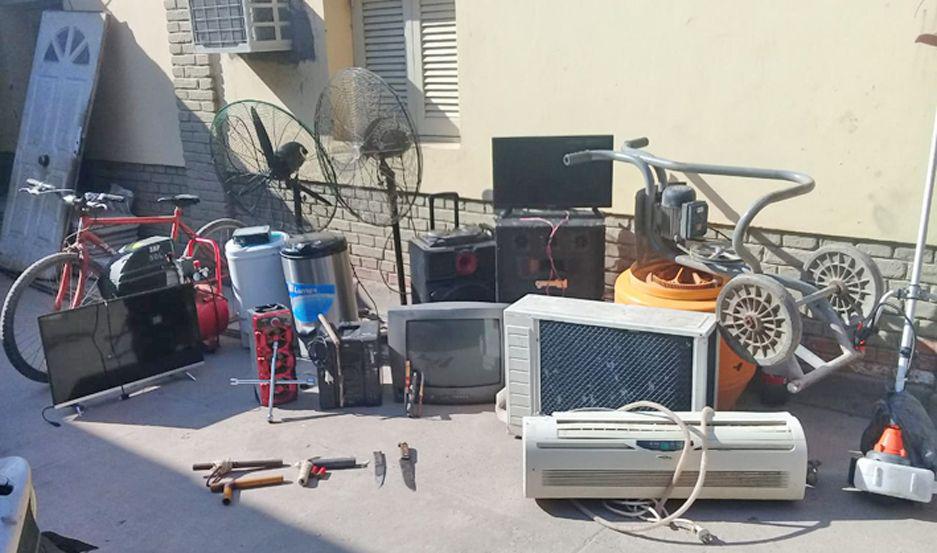 Duro golpe a dos bandas delictivas con secuestros variados incluido drogas