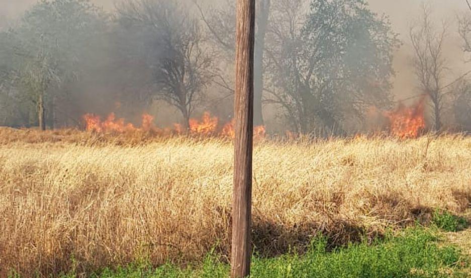 VIDEO Temor por incendio en la zona sur de la Capital
