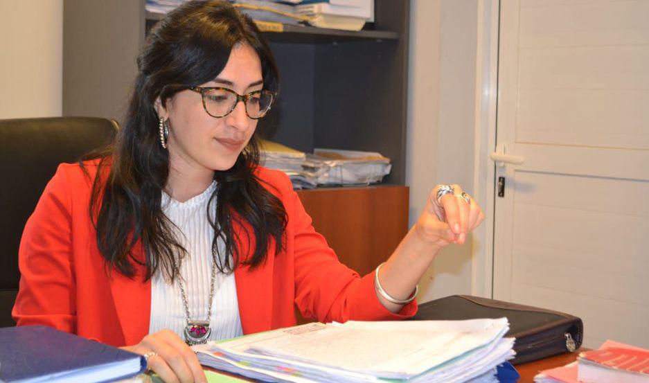 La fiscal Dra Andrea Darwich trabaja en la causa