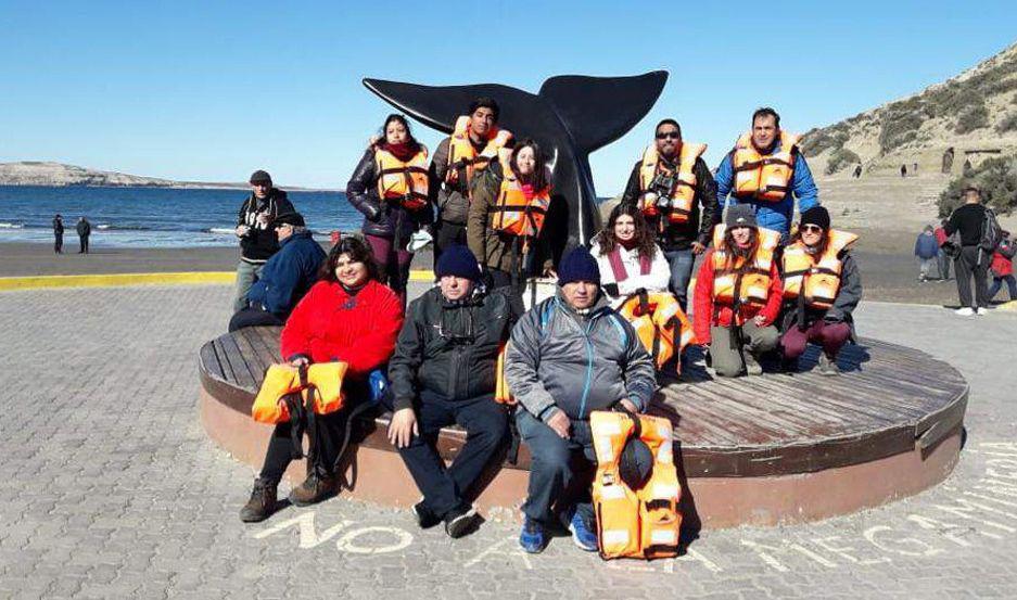 Estudiantes de la Unse realizaron un viaje de estudios a Puerto Madryn