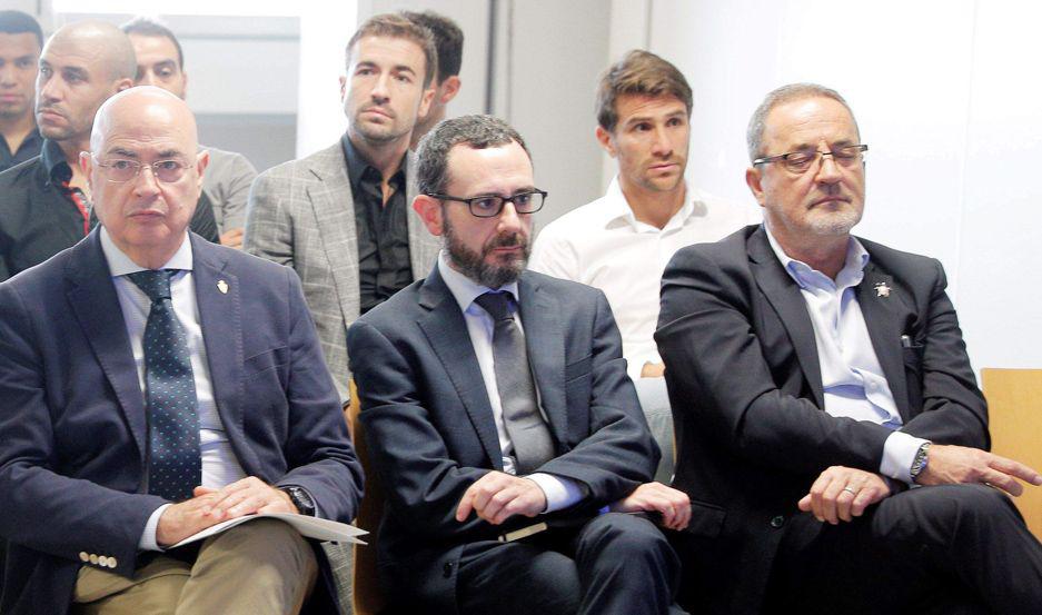 Ponzio Bertolo y Franco en el banquillo de los acusados en Valencia