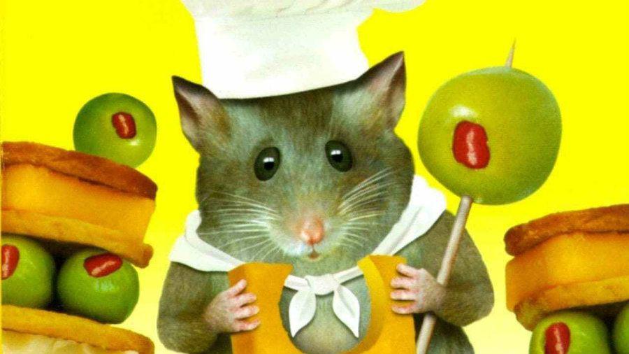 Espantoso- ratoacuten se tira a una freidora en un local de comida raacutepida