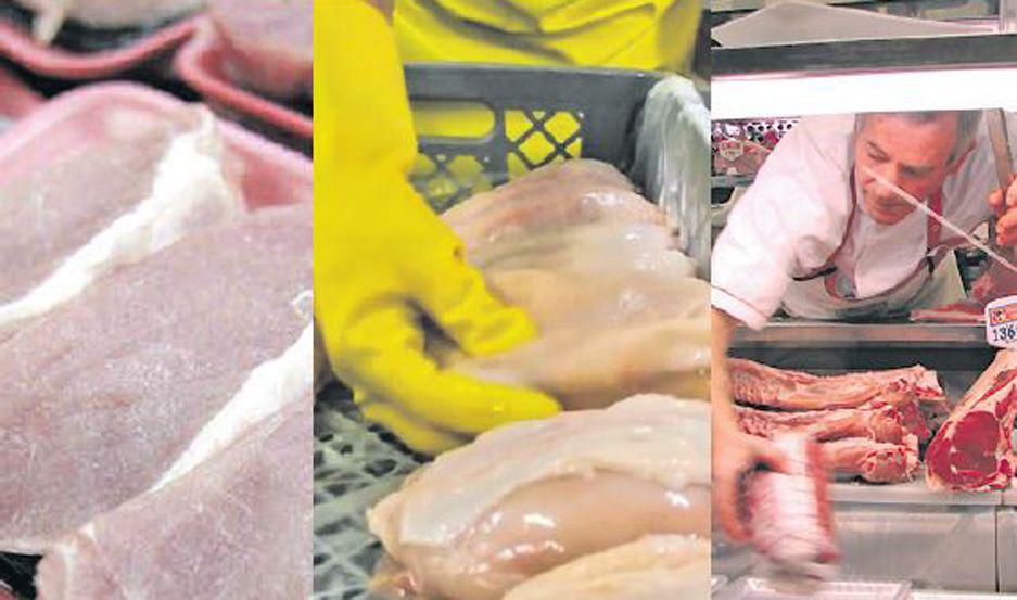 Efecto crisis- se consume menos carne vacuna y maacutes de pollo y cerdo