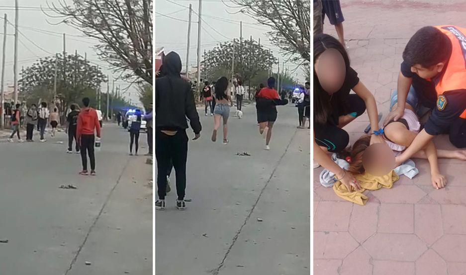 Tensión en el desalojo de una fiesta clandestina con menores