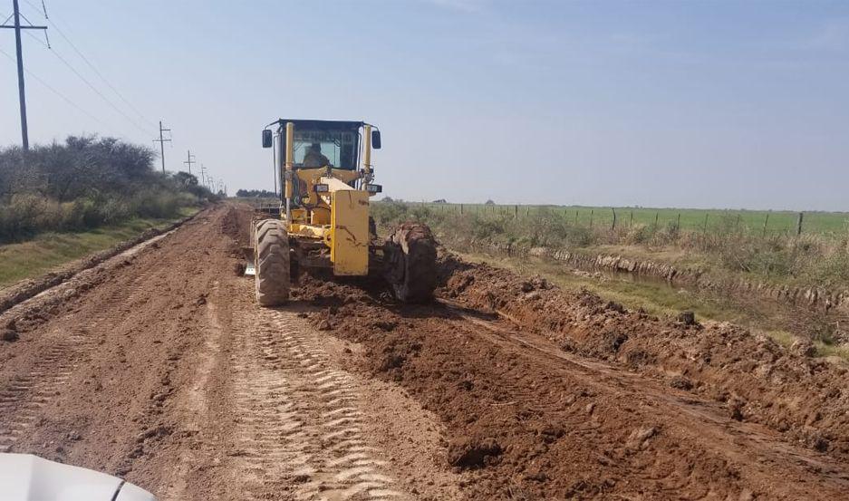 Avanzan los trabajos de mantenimiento en la ruta nacional 98