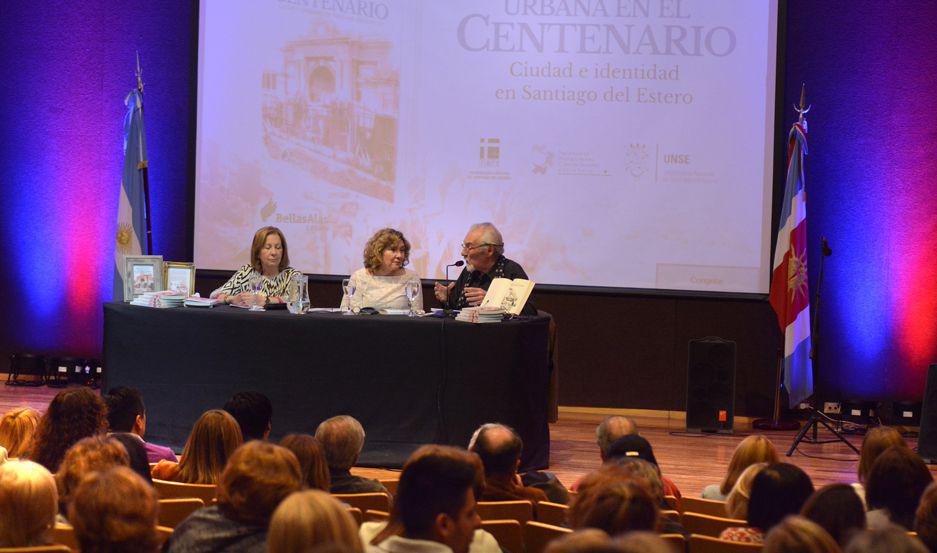 Presentaron un nuevo libro de Margarita Fantoni sobre Santiago