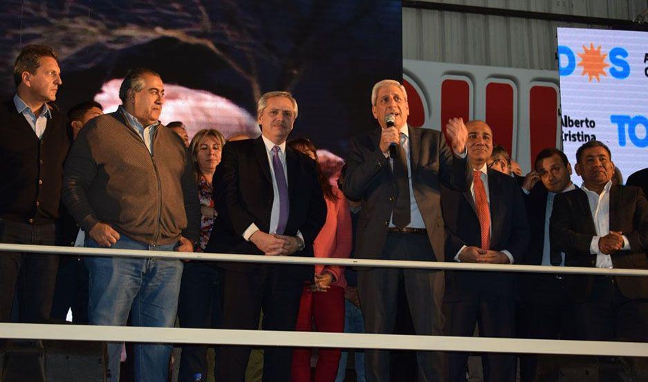 Joseacute Neder- A seguir militando rumbo a la victoria del 27 de octubre