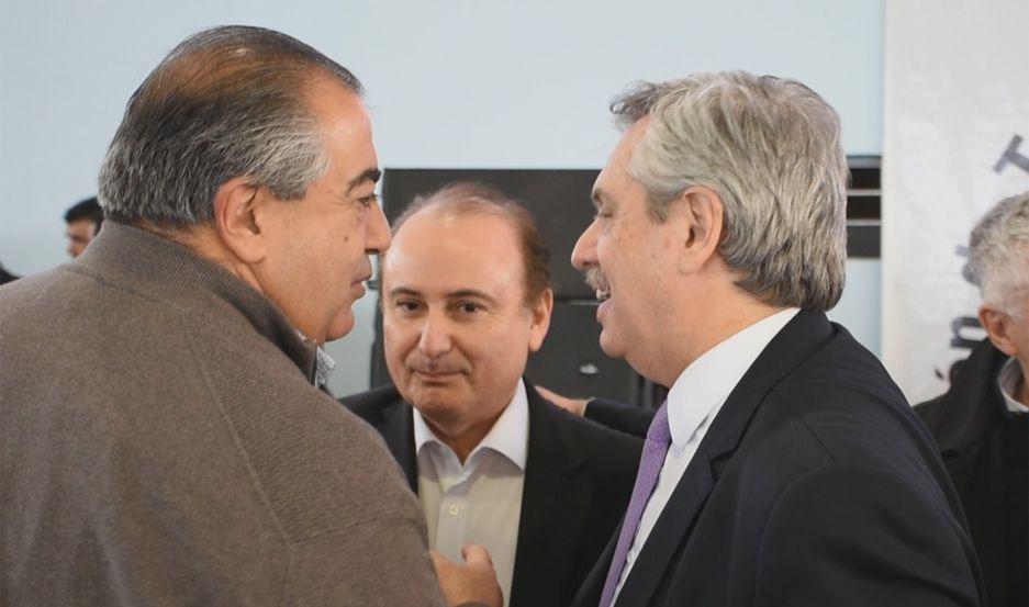 Gerardo Montenegro estuvo junto a Alberto Fernaacutendez