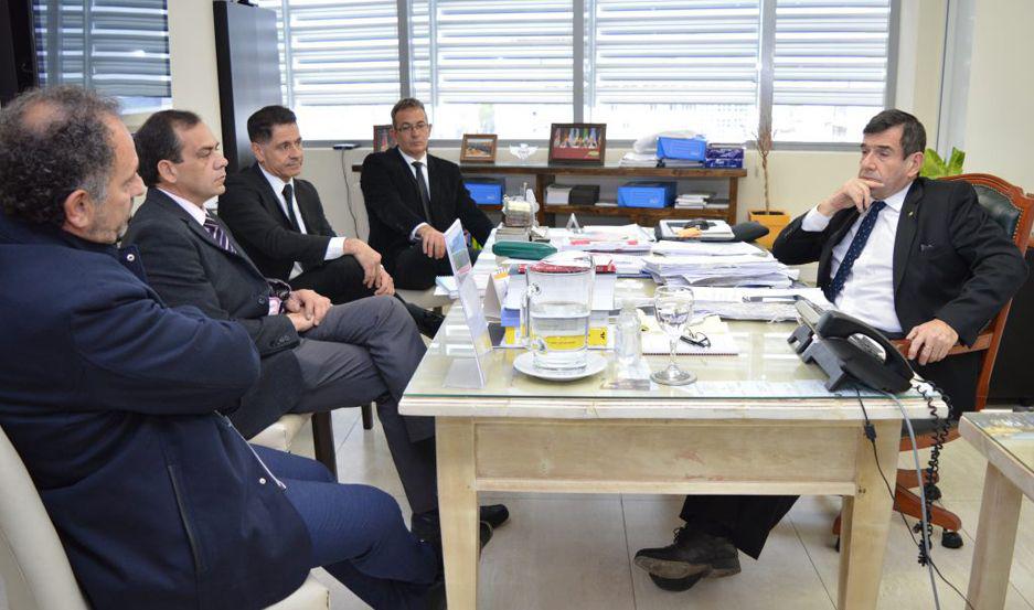 Funcionarios de San Juan visitaron el Ministerio Puacuteblico Fiscal