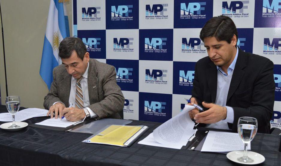 El MPF firmoacute convenio con Sumampa para combatir el narcotraacutefico en la zona